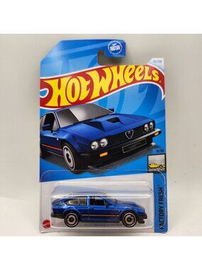 Hot Wheels Alfa Romeo GTV6 3.0 Blue Factory Fresh New 2025 8/10 98/250